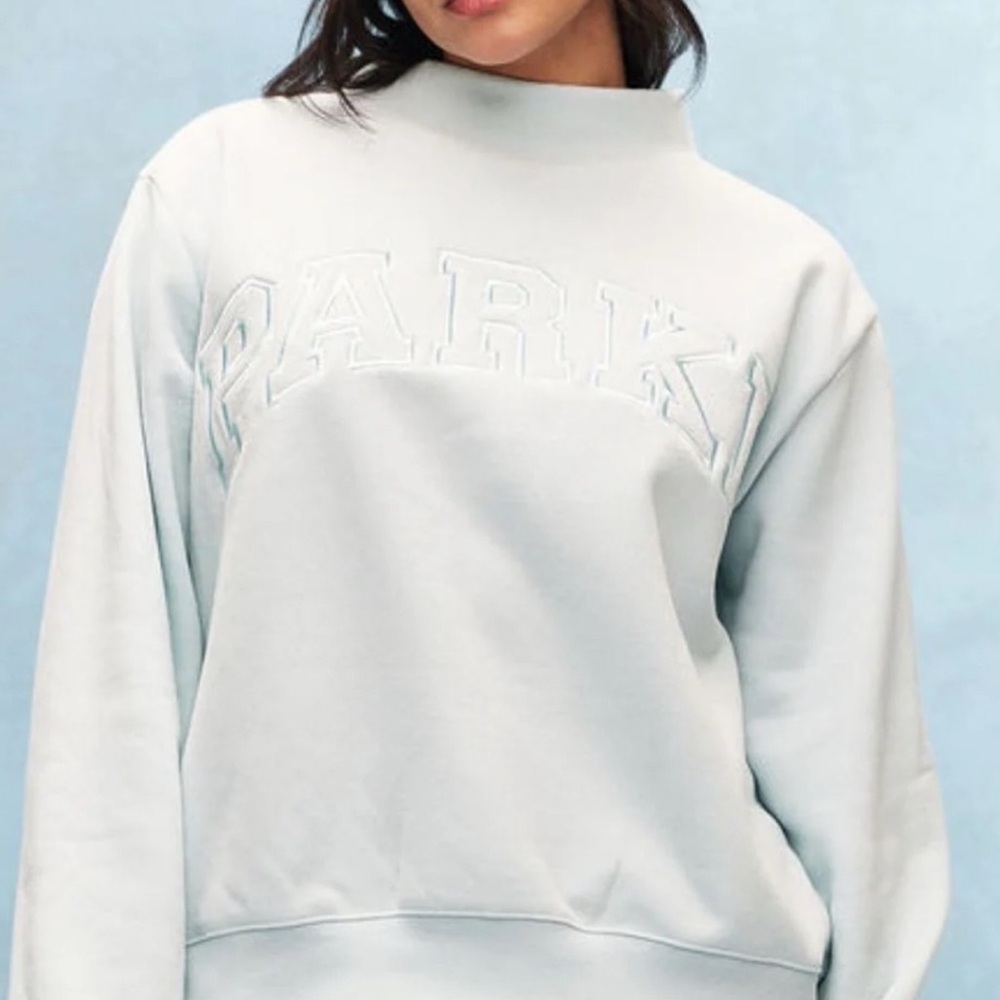 Parke Women's Arctic Blue mock neck